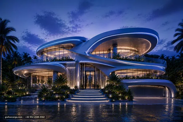 Arsitektur Kalimantan Timur, dibaca hingga ke akar tempatnya. — pandangan arsitektur 1