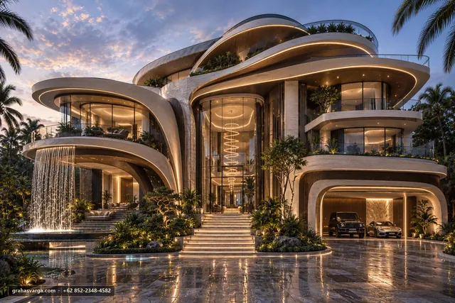 Arsitektur untuk Kabupaten Kutai Barat. — pandangan arsitektur 2