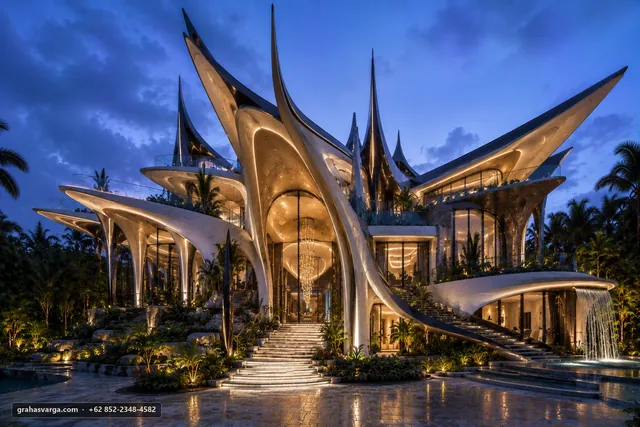 Arsitektur untuk Kabupaten Paser. — pandangan arsitektur 3