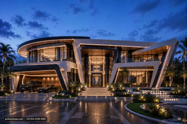 Arsitektur untuk Kabupaten Penajam Paser Utara. — pandangan arsitektur 3